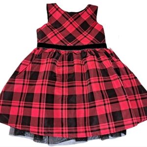 Cat & Jack Black and Red Dress NWT